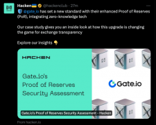 bitpie钱包安卓下载|Gate.io 100%储备金证明通过Hacken审计